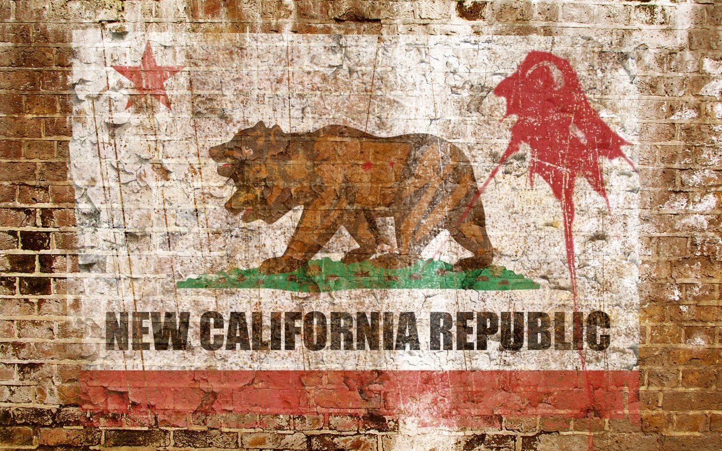 New California Republic flag