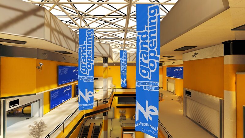 New Eden Mall Interior