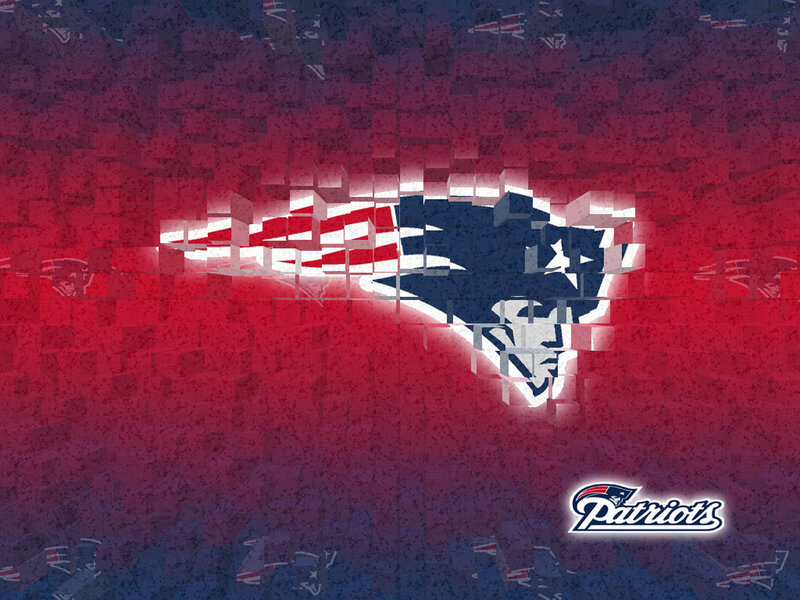 New England Patriots logo art