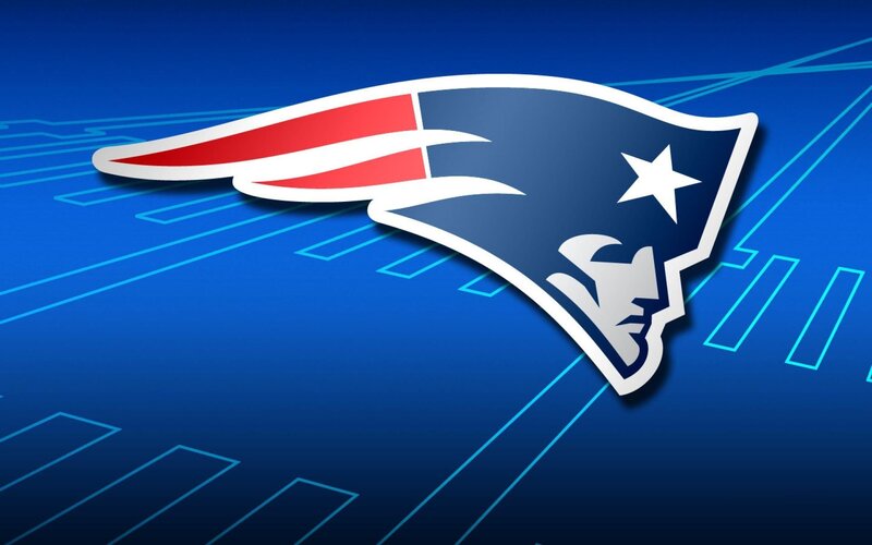 New England Patriots Logo — Blue, Dynamic, Vector Art