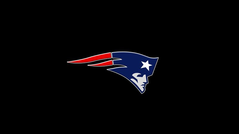 New England Patriots Logo — Blue, Neutral, Vector Art