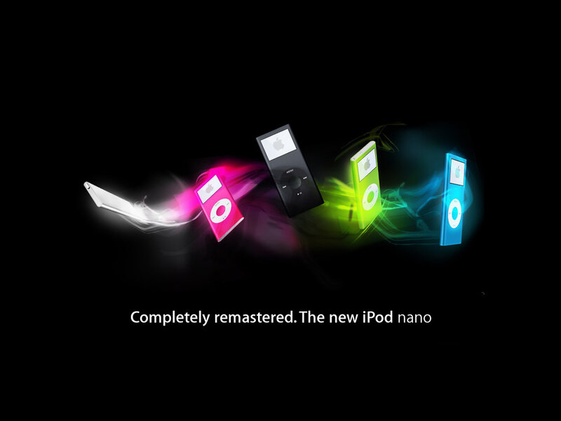 New iPod nano advertisement