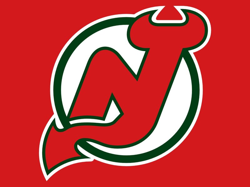 New Jersey Devils Logo — Red, Bold