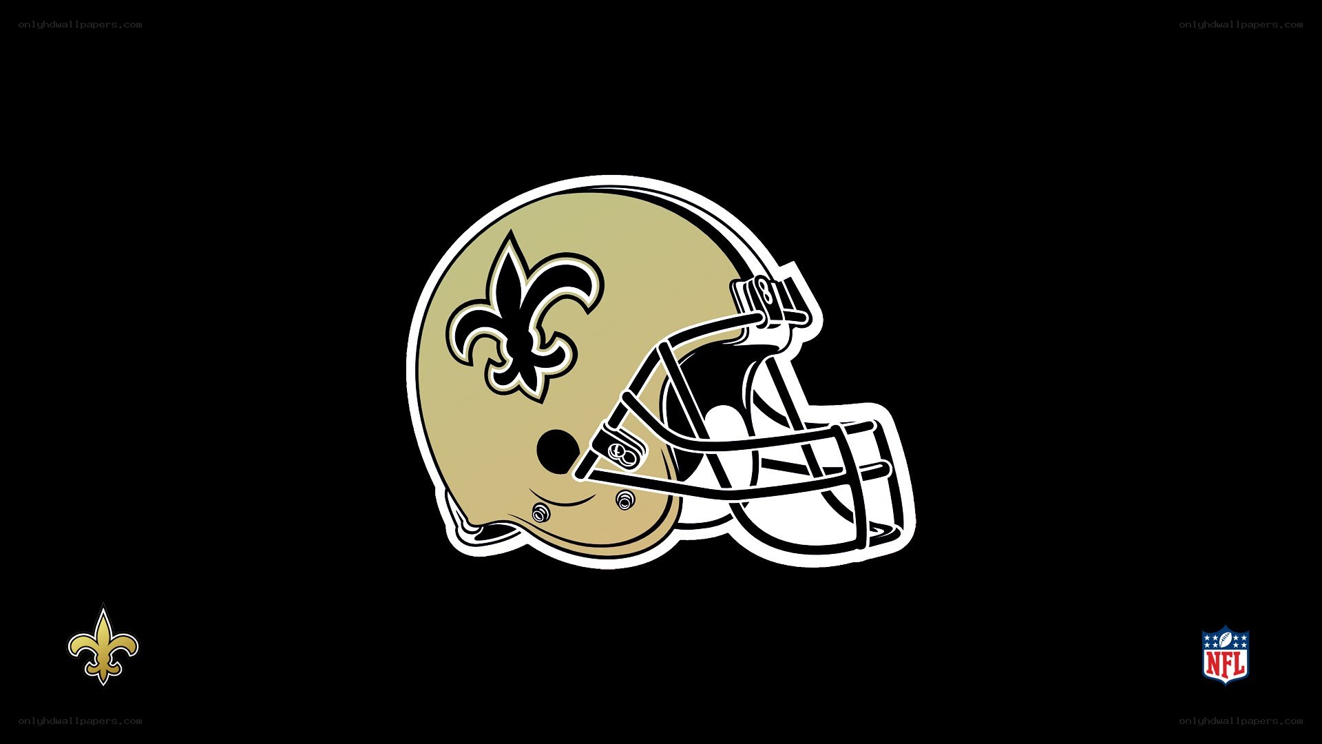 New Orleans Saints helmet