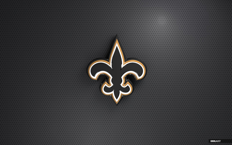 New Orleans Saints Logo — Black, Professional