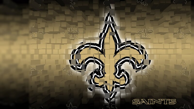New Orleans Saints Logo — Gold