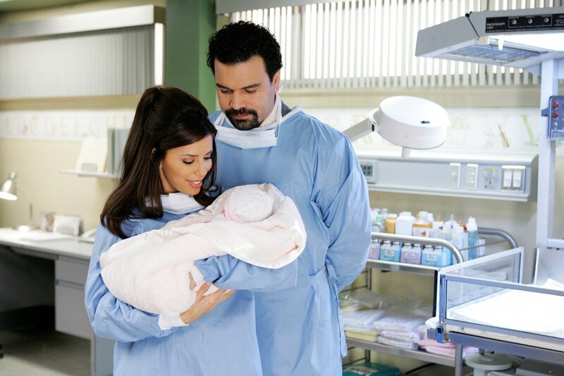 new parents with baby in hospital
