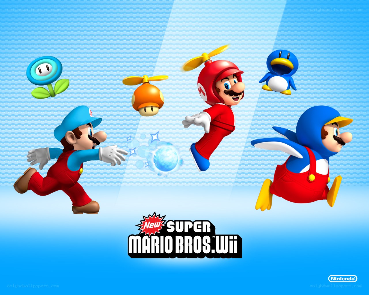 New Super Mario Bros. Wii artwork