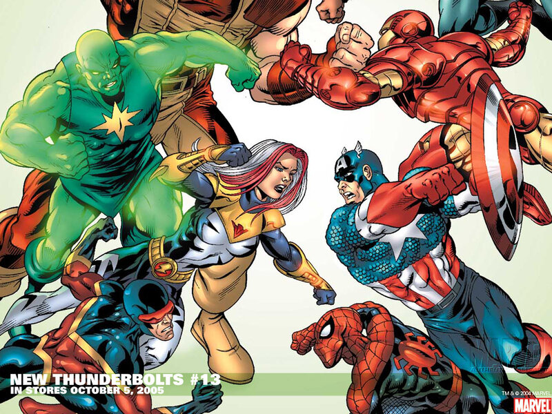 New Thunderbolts comic cover