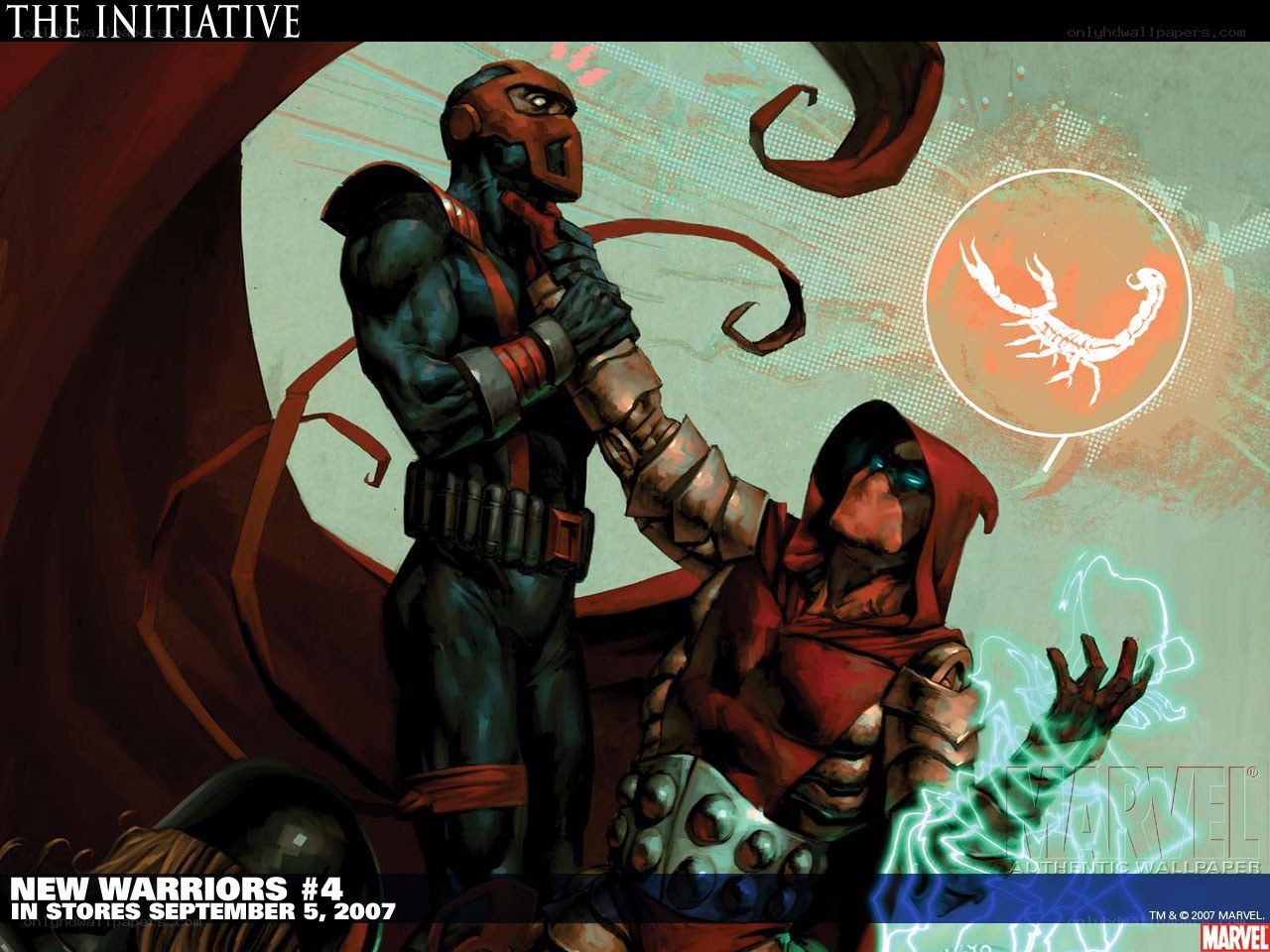 New Warriors #4 cover art