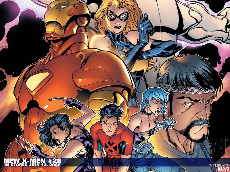 New X-Men comic cover
