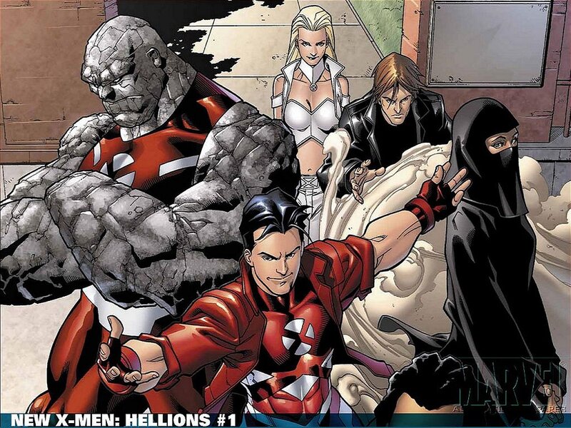 New X-Men: Hellions team