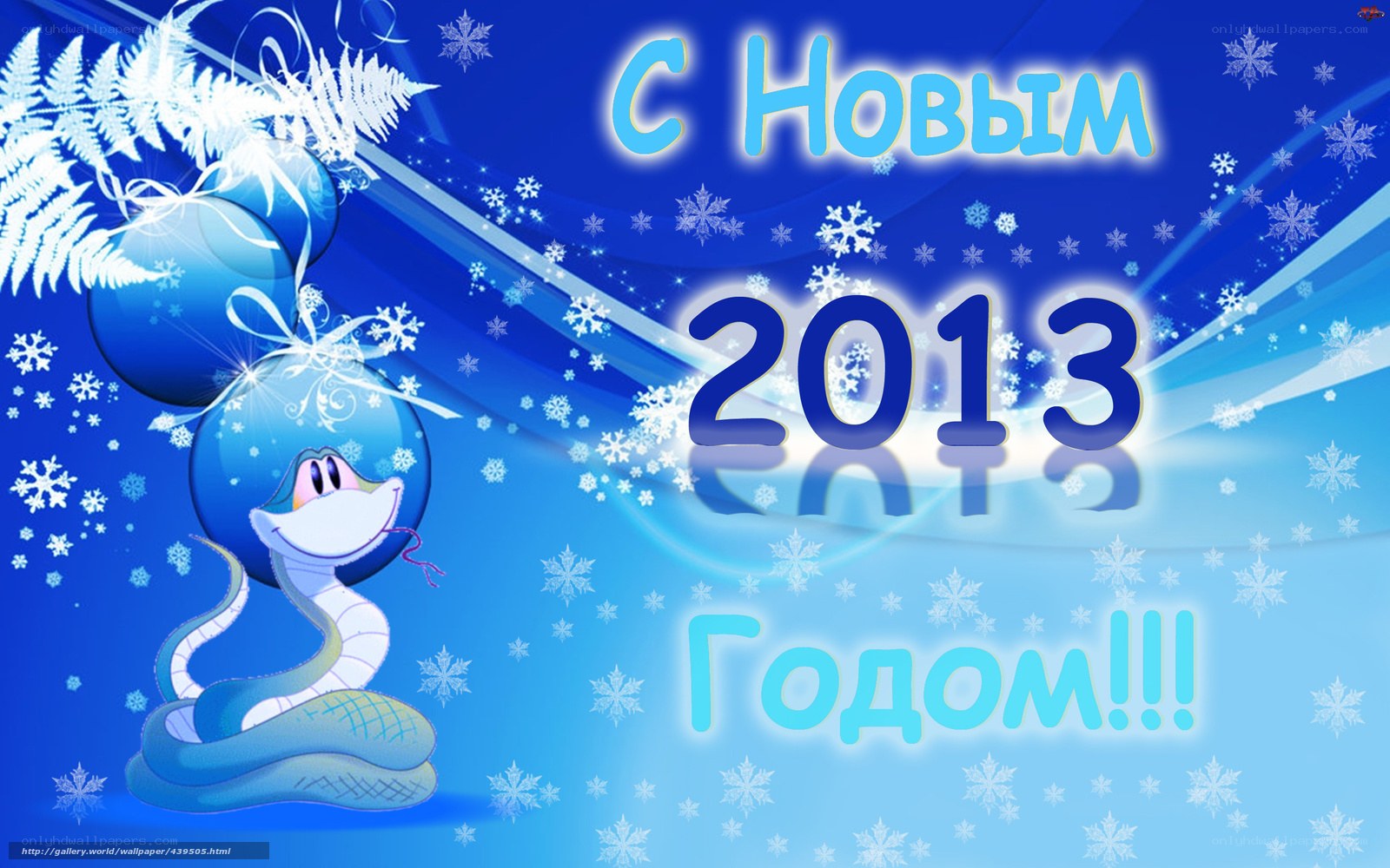New Year 2013 greeting