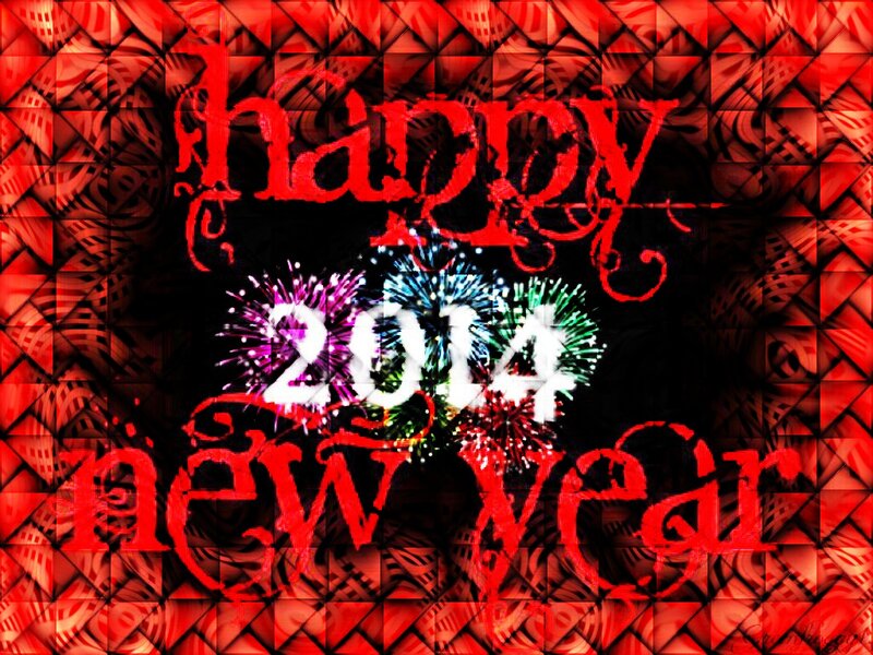 New Year Celebration — Red