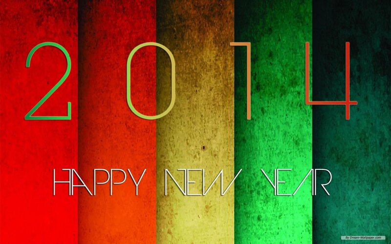 New Year Graphic — Red