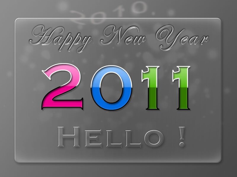New Year Greeting Card
