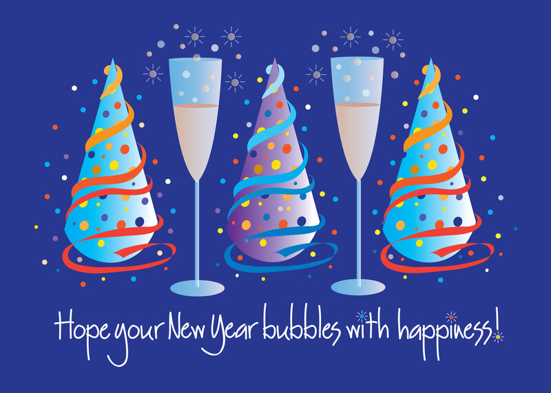 New Year Party Hats