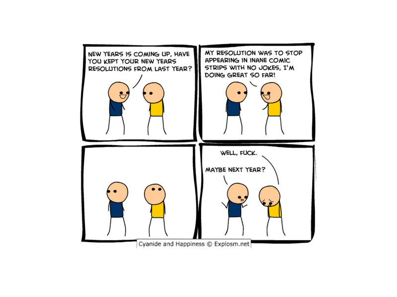 New Year's Resolution Comic