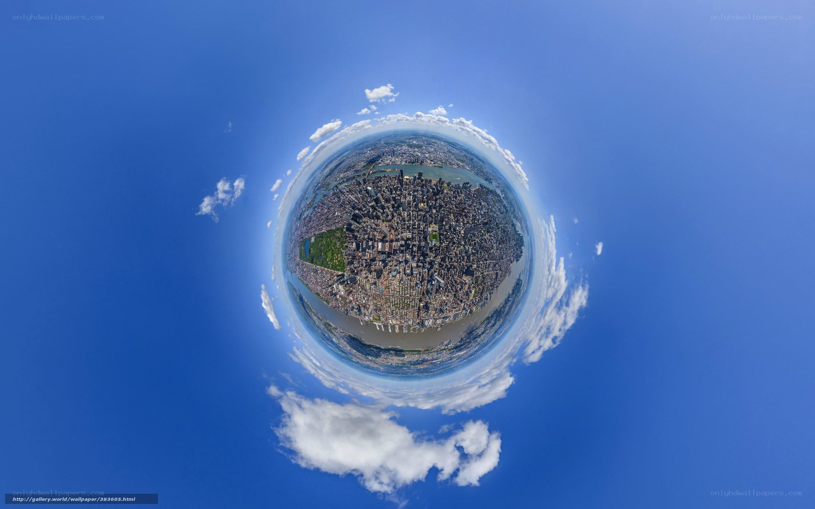 New York City 360-degree view