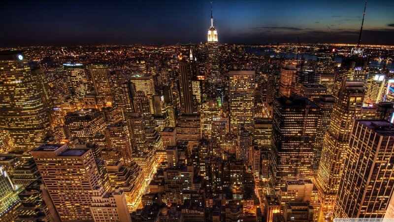 New York City at night