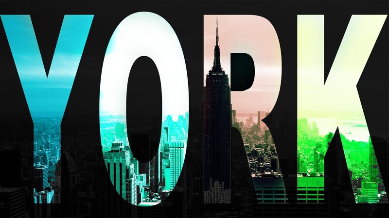 New York city skyline art