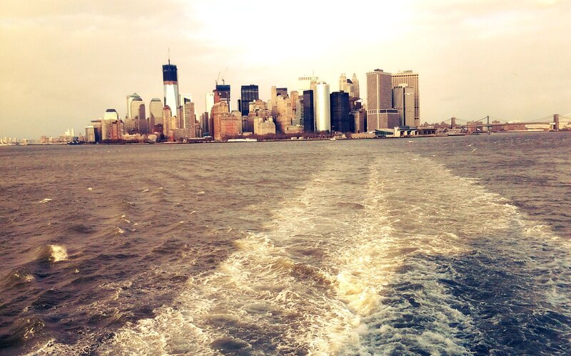 New York City Skyline — Brown, Calm