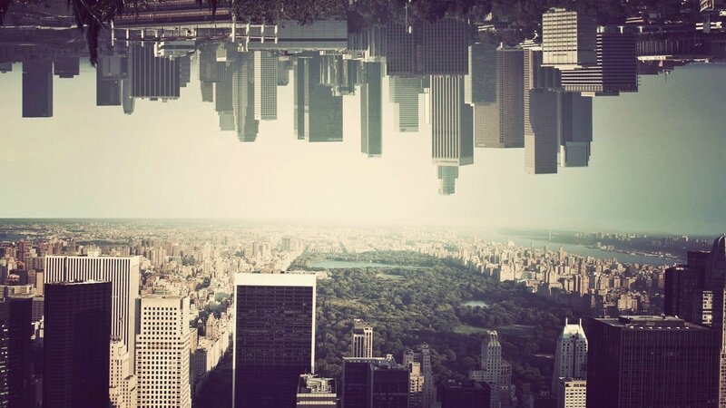 New York City Skyline — Gray, Serene