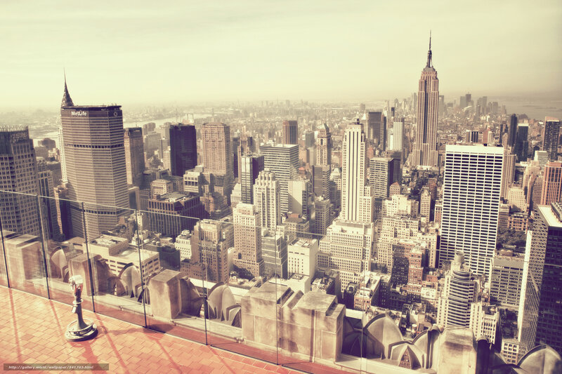 New York City skyline view