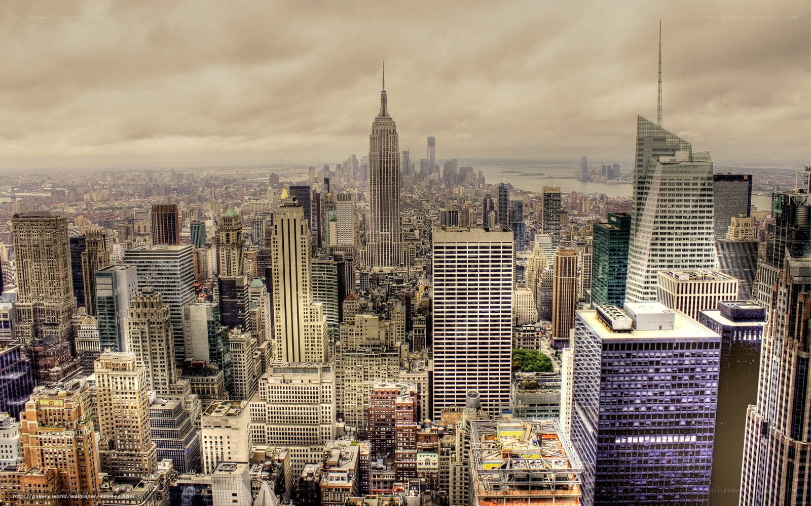 New York City skyline view