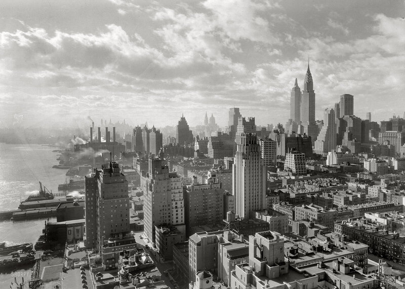 New York City skyline view