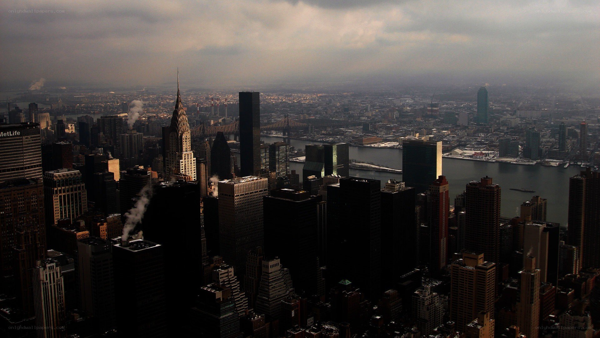 New York City skyline view