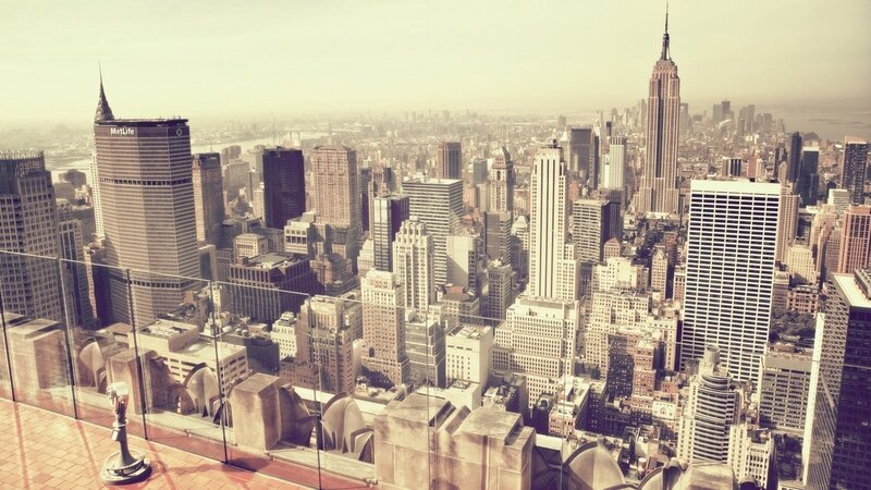New York City skyline view