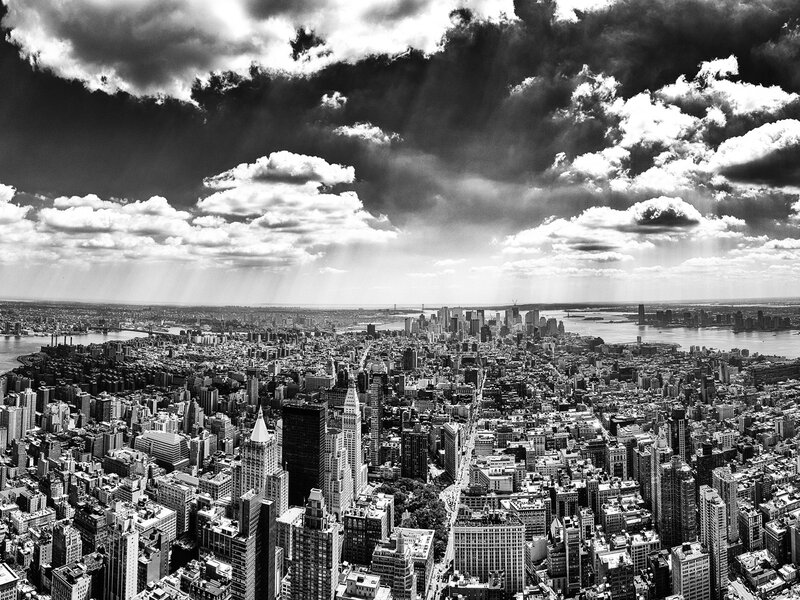 New York City skyline view