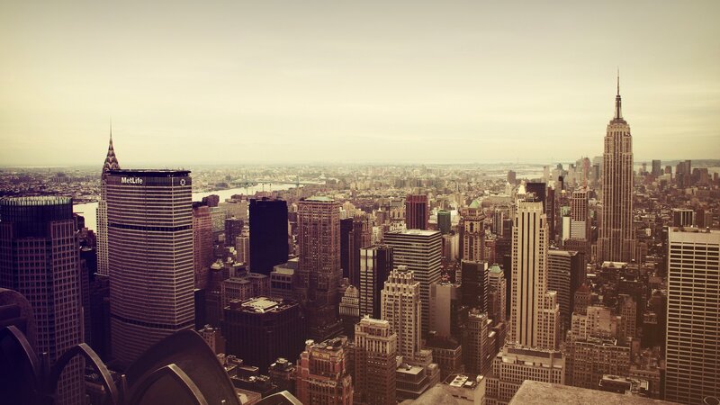 New York City skyline view