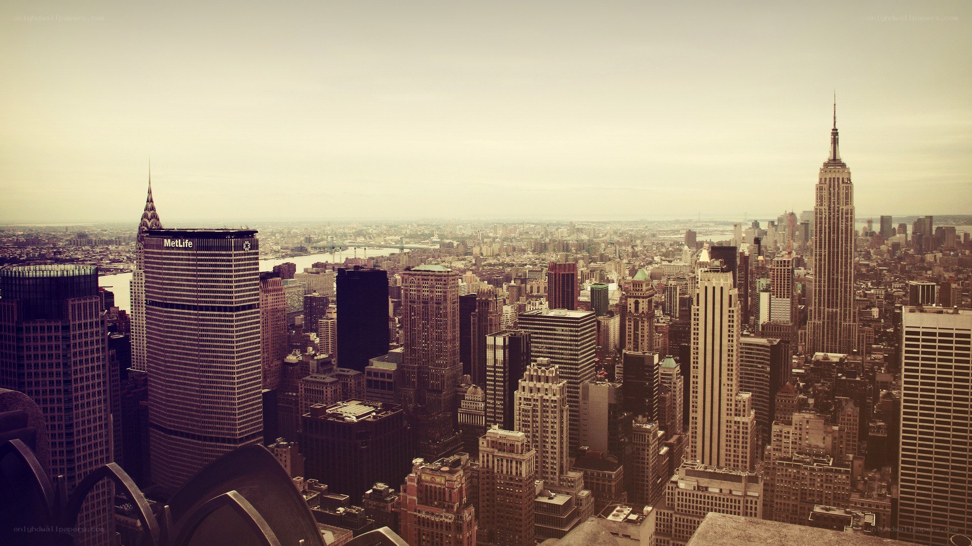 New York City skyline view