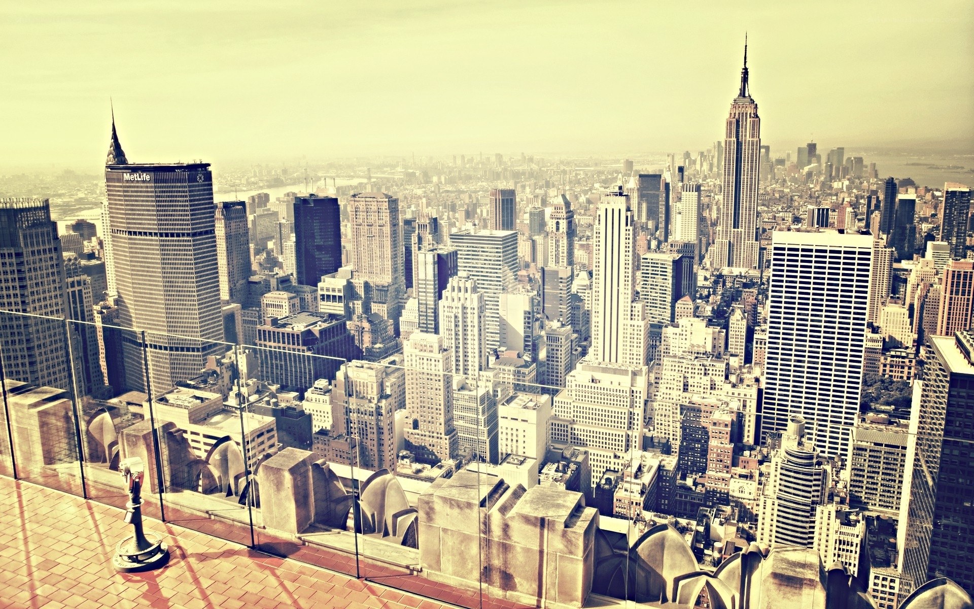 New York City skyline view