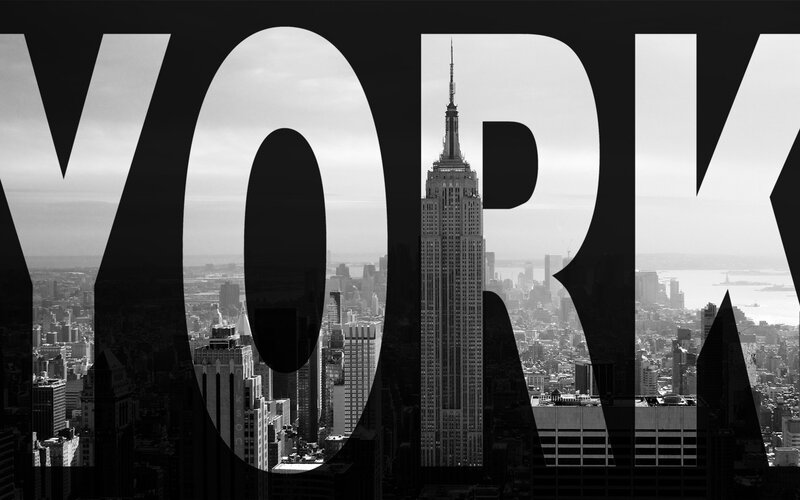 New York City skyline with Empire State Building