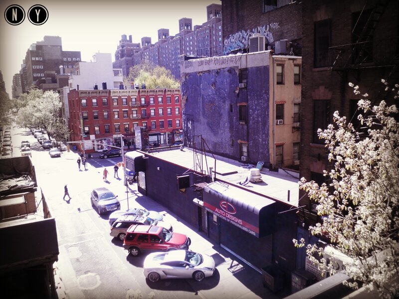 New York City street scene