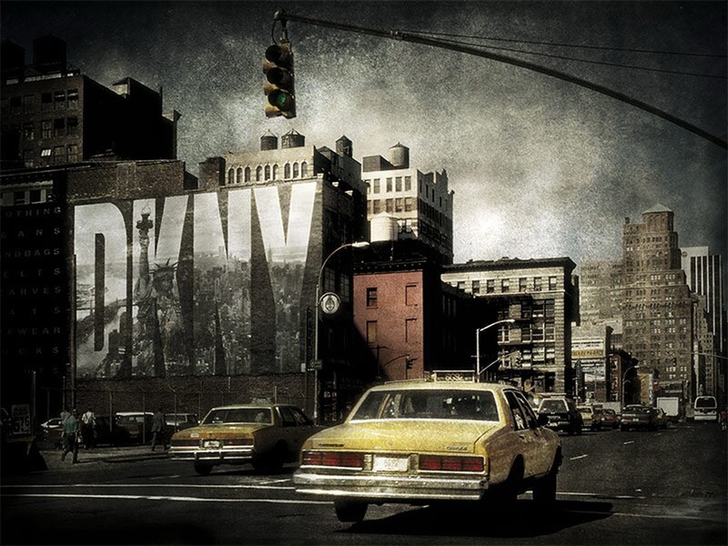 New York City street scene
