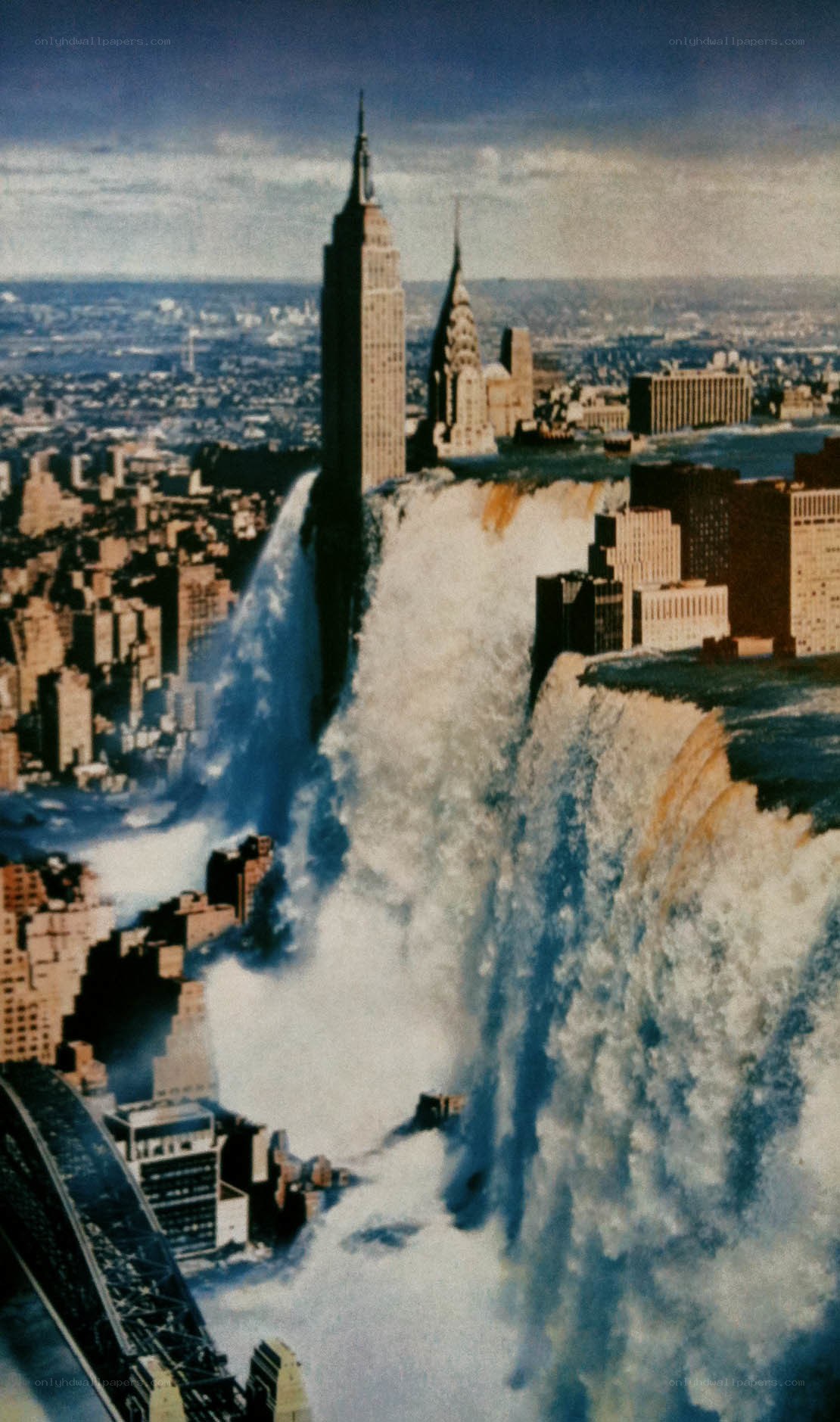 New York City waterfall disaster