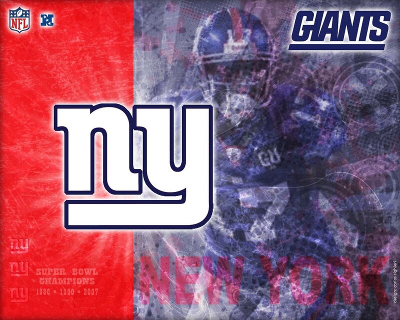 New York Giants Logo — Red