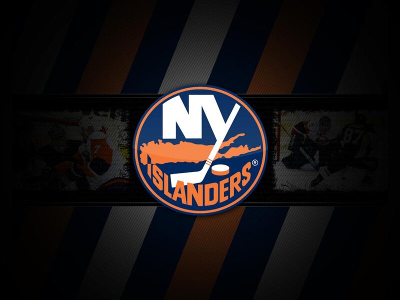 New York Islanders Logo — Blue, Dramatic