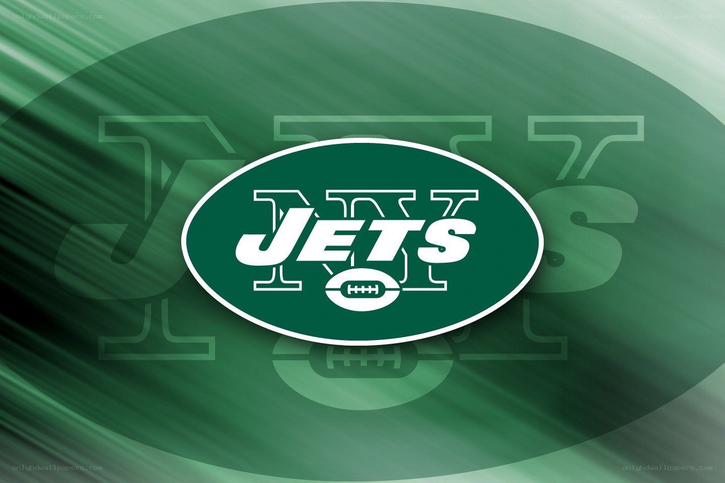 New York Jets logo background