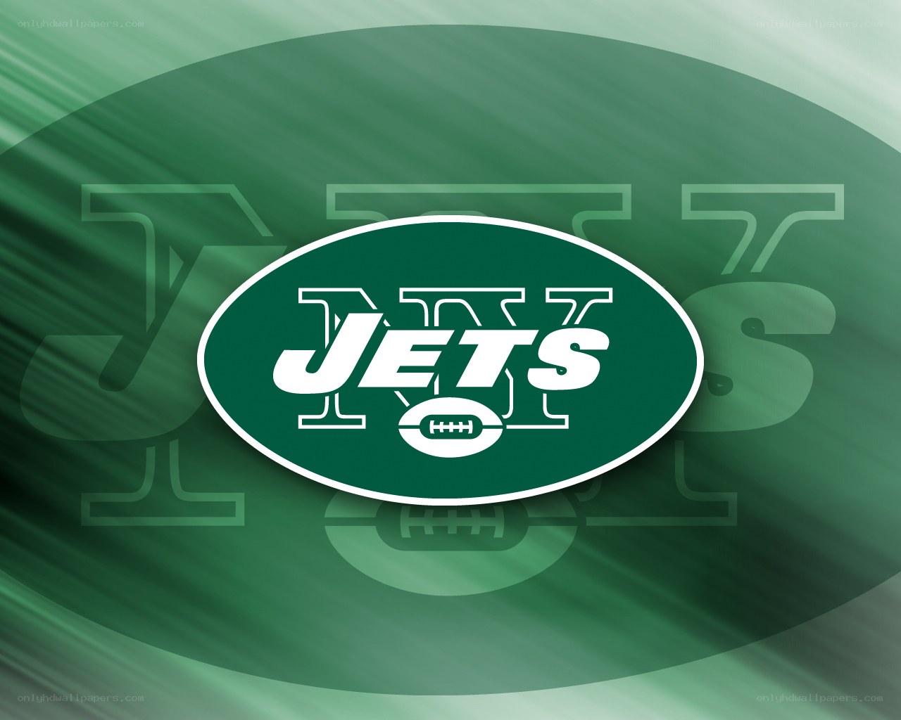 New York Jets logo background