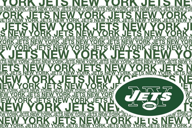 New York Jets team logo collage