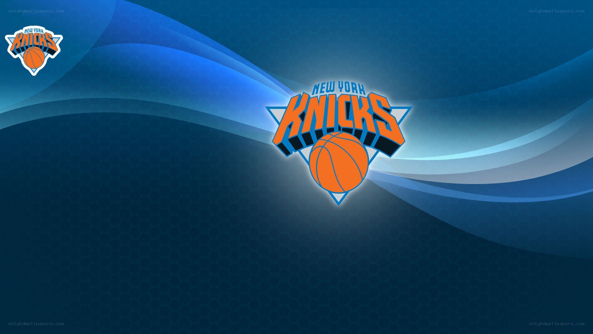 New York Knicks logo wallpaper