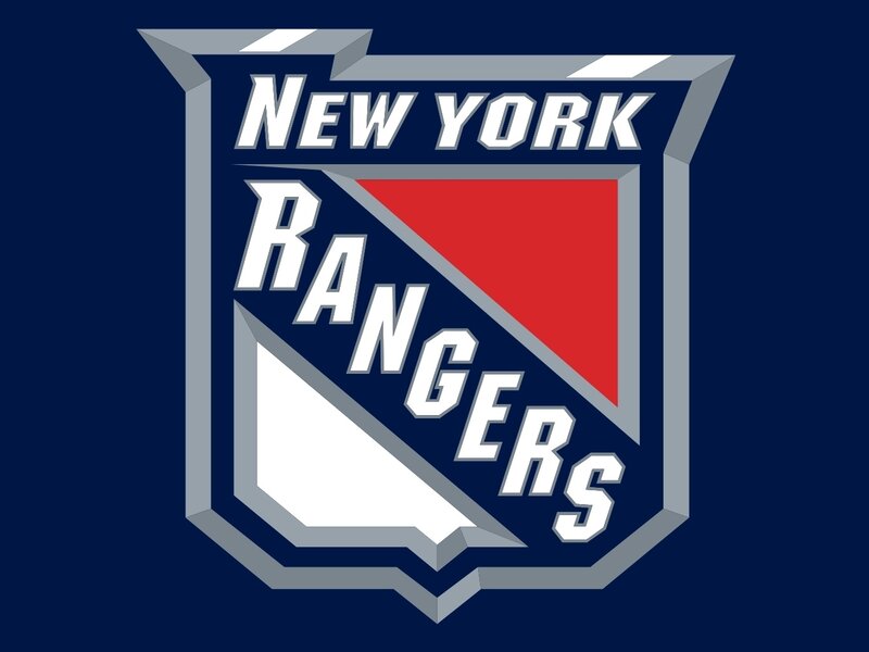 New York Rangers Logo — Blue, Bold