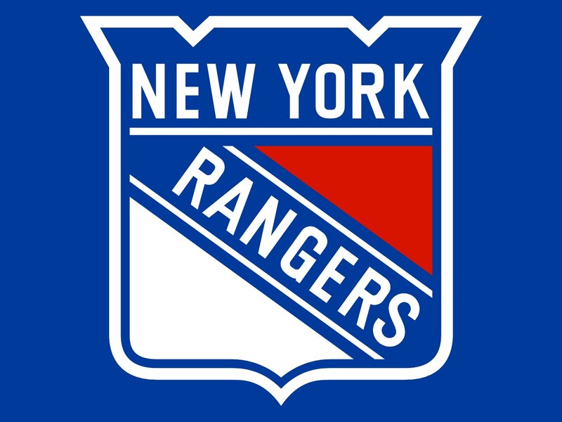 New York Rangers Logo — Blue
