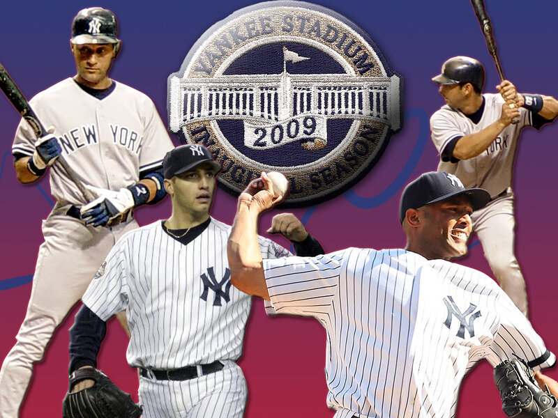 New York Yankees 2009 season collage