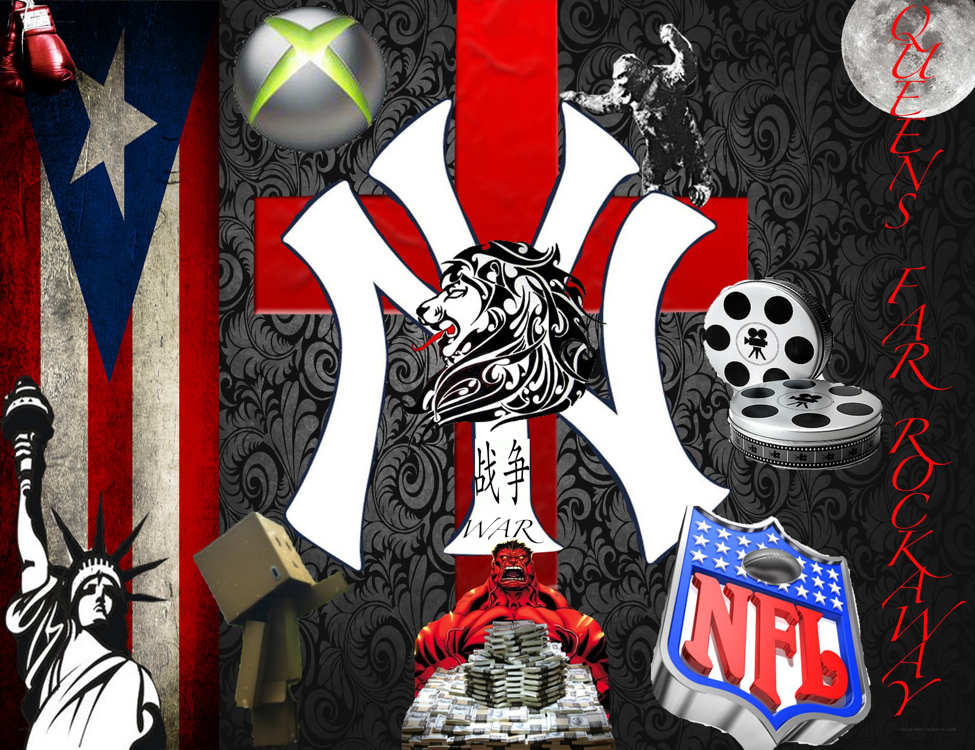 New York Yankees collage